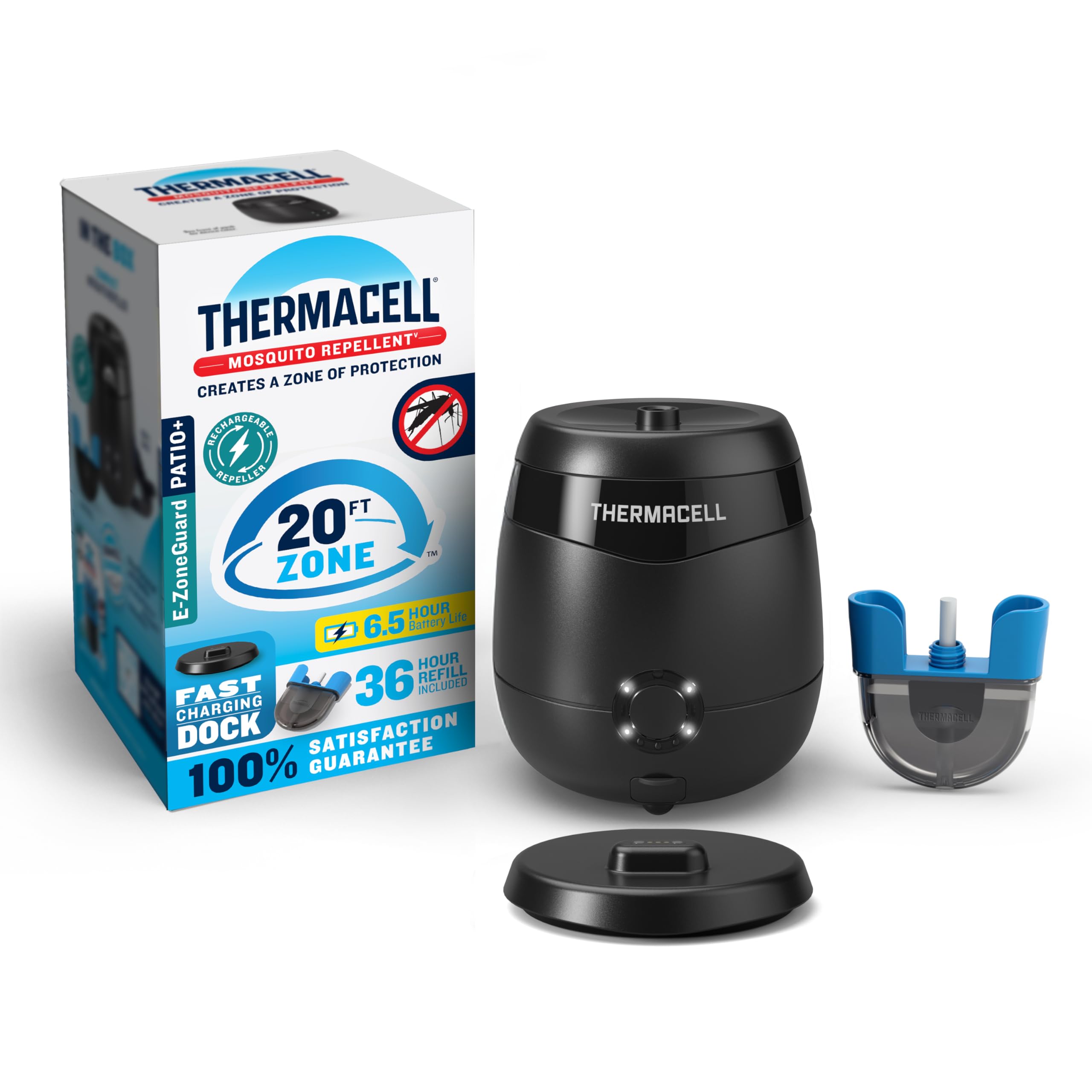 MAG CAST3.5〜2.5、pheromone skin3.5 Thermacell E65XA Rechargeable Mosquito Repeller, Black : Amazon.ca